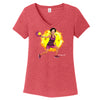 Your Face Here Pickleball Fire Women's T-Shirt