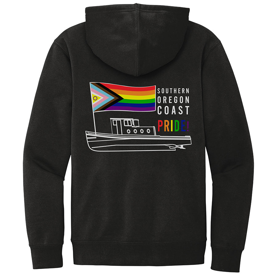 Southern Oregon Coast Pride Zipper Hoodie (Unisex)