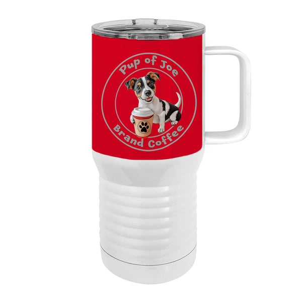 Pup of Joe Coffee 20oz Tall Insulated Stainless Steel Tumbler with Slider Lid