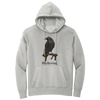 Raven Nevermind Sweatshirt Silver Grey Fleece Hoodie