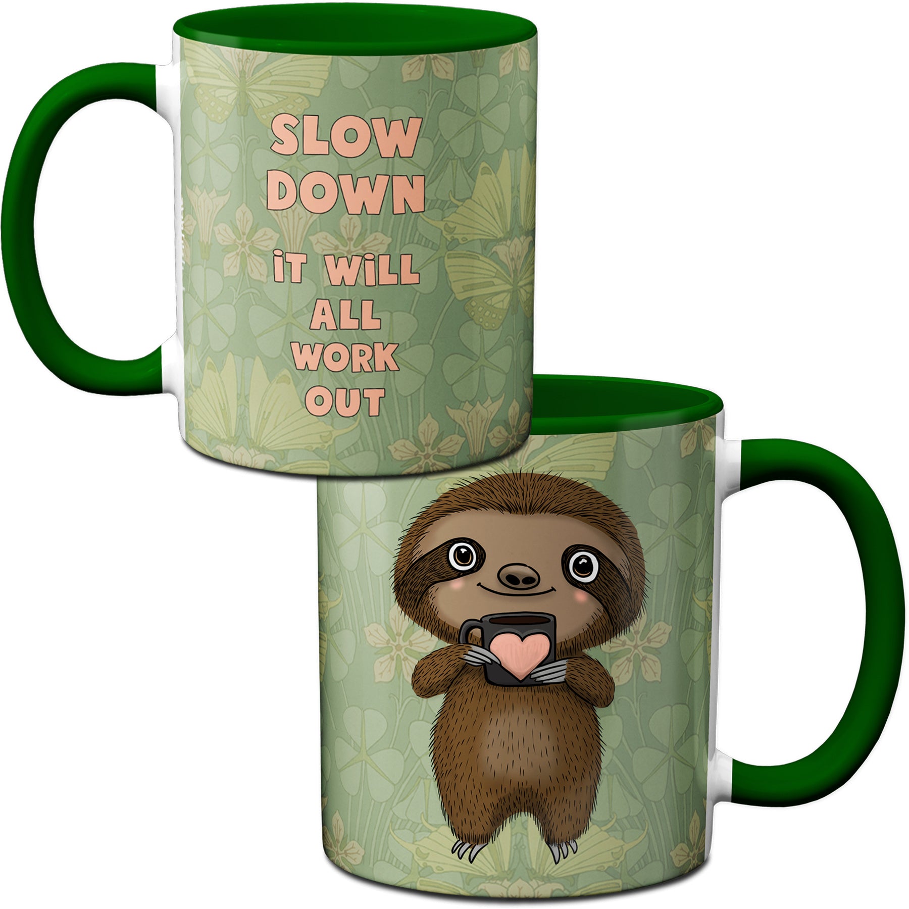 Slow Down Sloth Mug by Pithitude