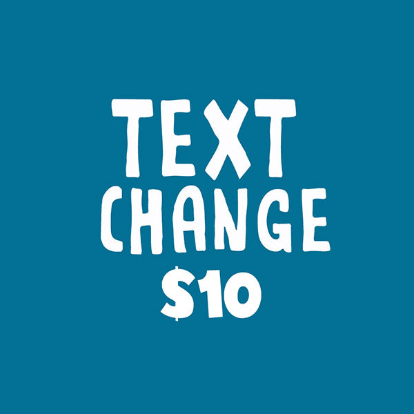 Change Text Customization