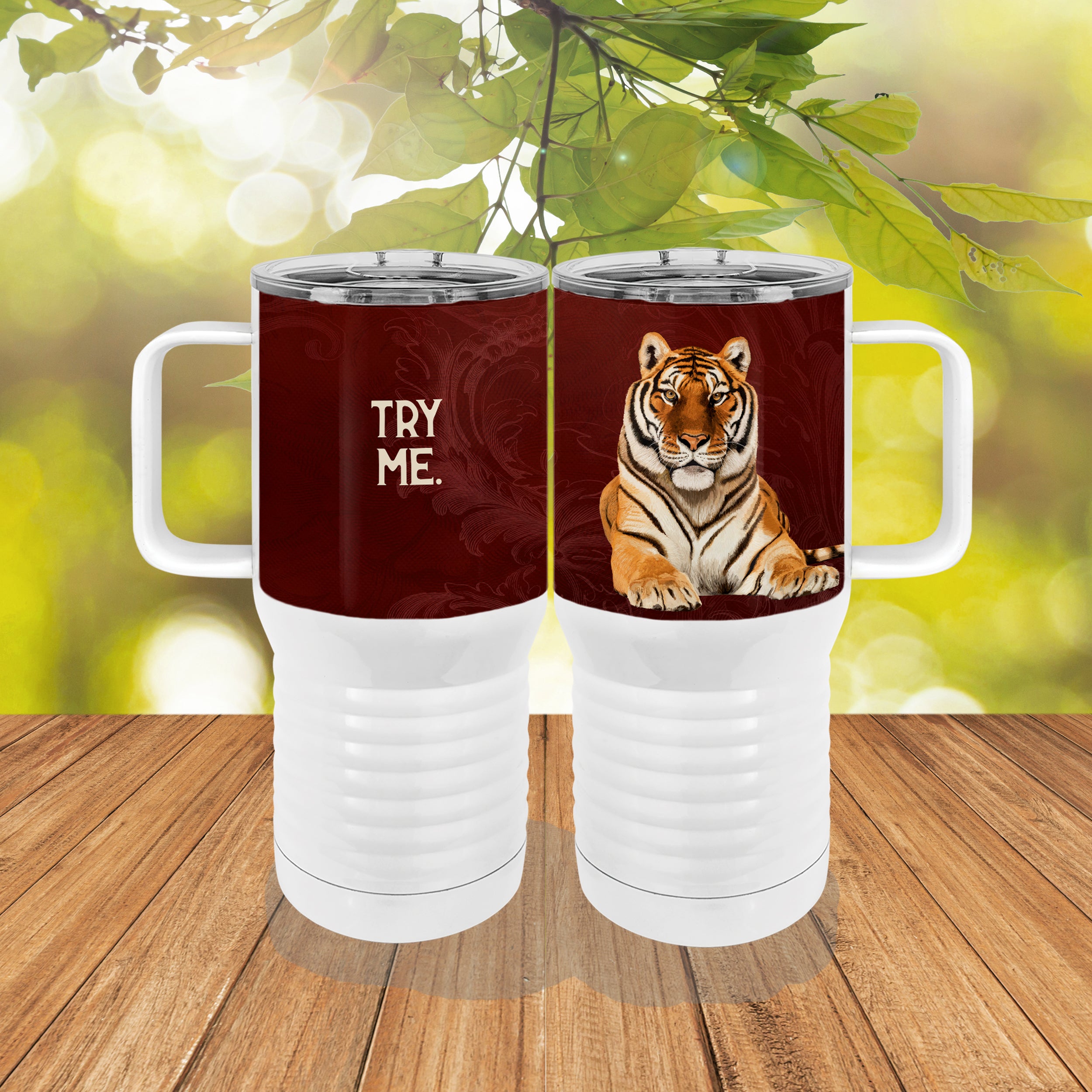 MYMISOR Tiger Coffee Tumbler 20oz Stand Up For What You Believe Inspiration  Tumblers For Men Vintage…See more MYMISOR Tiger Coffee Tumbler 20oz Stand