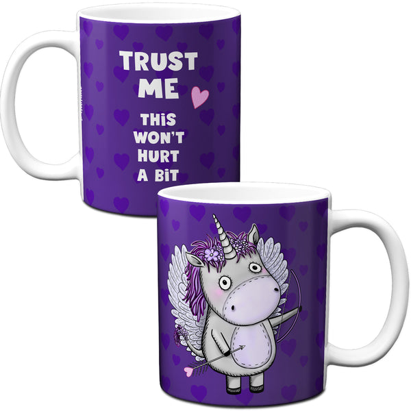 Unicorn Cupid (UniCupid) Mug by Pithitude