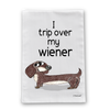 Wiener Dog Trip Flour Sack Dish Towel