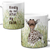 Calm Giraffe Funny Quote Mug