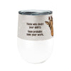 Giraffe Ability 12oz Insulated Stainless Steel Tumbler with Clear Lid