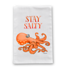 Salty Octopus Flour Sack Dish Towel
