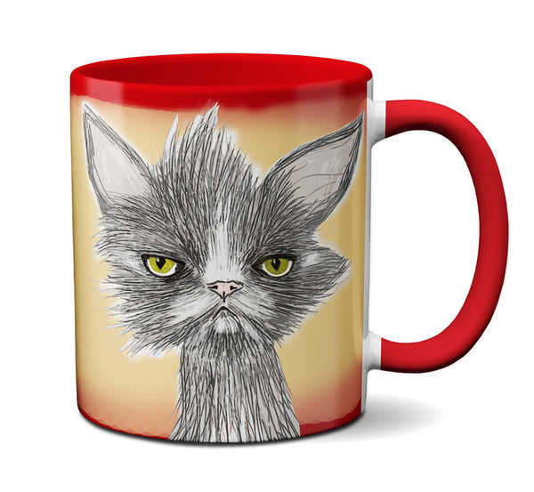 Sassy Cat Mug by Pithitude