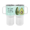 Avocado Fat 20oz Tall Insulated Stainless Steel Tumbler with Slider Lid