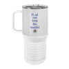 Beautiful Bunting 20oz Tall Insulated Stainless Steel Tumbler with Slider Lid