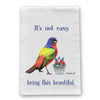 Beautiful Bunting Flour Sack Dish Towel