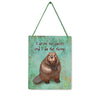Beaver Things 4x5" Mini-Sign