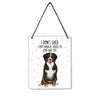 Bernese Mountain Dog Shedding 4x5" Mini-Sign