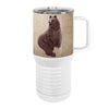Big Butt Bear 20oz Tall Insulated Stainless Steel Tumbler with Slider Lid