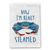 Blue Crab Steamed Flour Sack Dish Towel