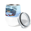 Blue Crab Steamed 12oz Stemless Insulated Stainless Steel Tumbler