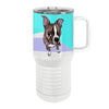 Brown Boston Sedation 20oz Tall Insulated Stainless Steel Tumbler with Slider Lid