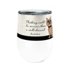 Cairn Terrier 12oz Stemless Insulated Stainless Steel Tumbler
