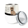 Cairn Terrier 12oz Stemless Insulated Stainless Steel Tumbler