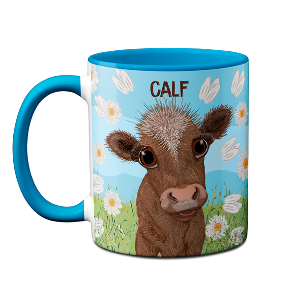 Calf Decalf Mug by Pithitude