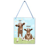 Calf Decalf 4x5" Mini-Sign