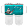 Catfish Mermaid 20oz Tall Insulated Stainless Steel Tumbler with Slider Lid