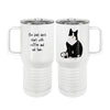 Cat Hair 20oz Tall Insulated Stainless Steel Tumbler with Slider Lid