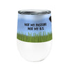 Cow Pasture 12oz Insulated Stainless Steel Tumbler with Clear Lid