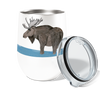 Disturbed Moose 12oz Stemless Insulated Stainless Steel Tumbler