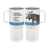Disturbed Moose 20oz Tall Insulated Stainless Steel Tumbler with Slider Lid