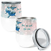 Dolphin Sea 12oz Stemless Insulated Stainless Steel Tumbler