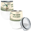 Dragonfly Mushroom 12oz Insulated Stainless Steel Tumbler with Clear Lid