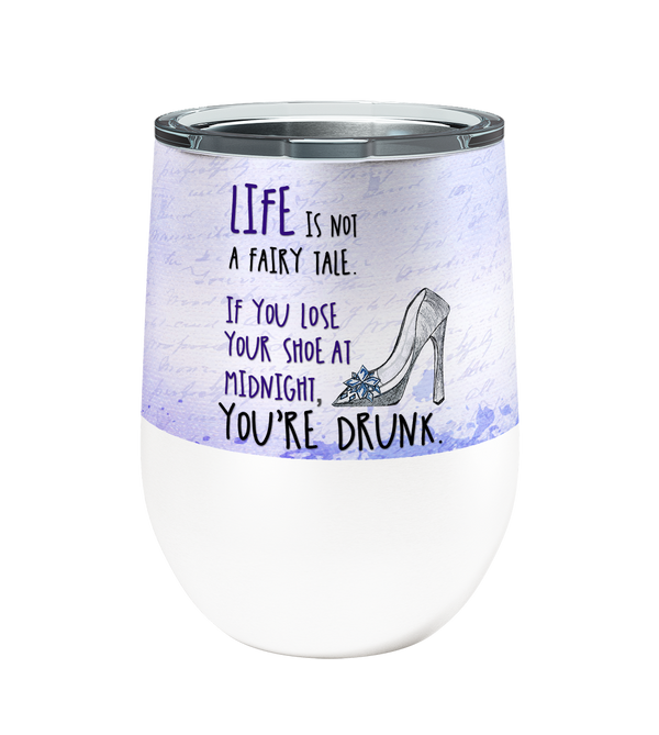 Drunk Fairy Tale 12oz Stemless Insulated Stainless Steel Tumbler