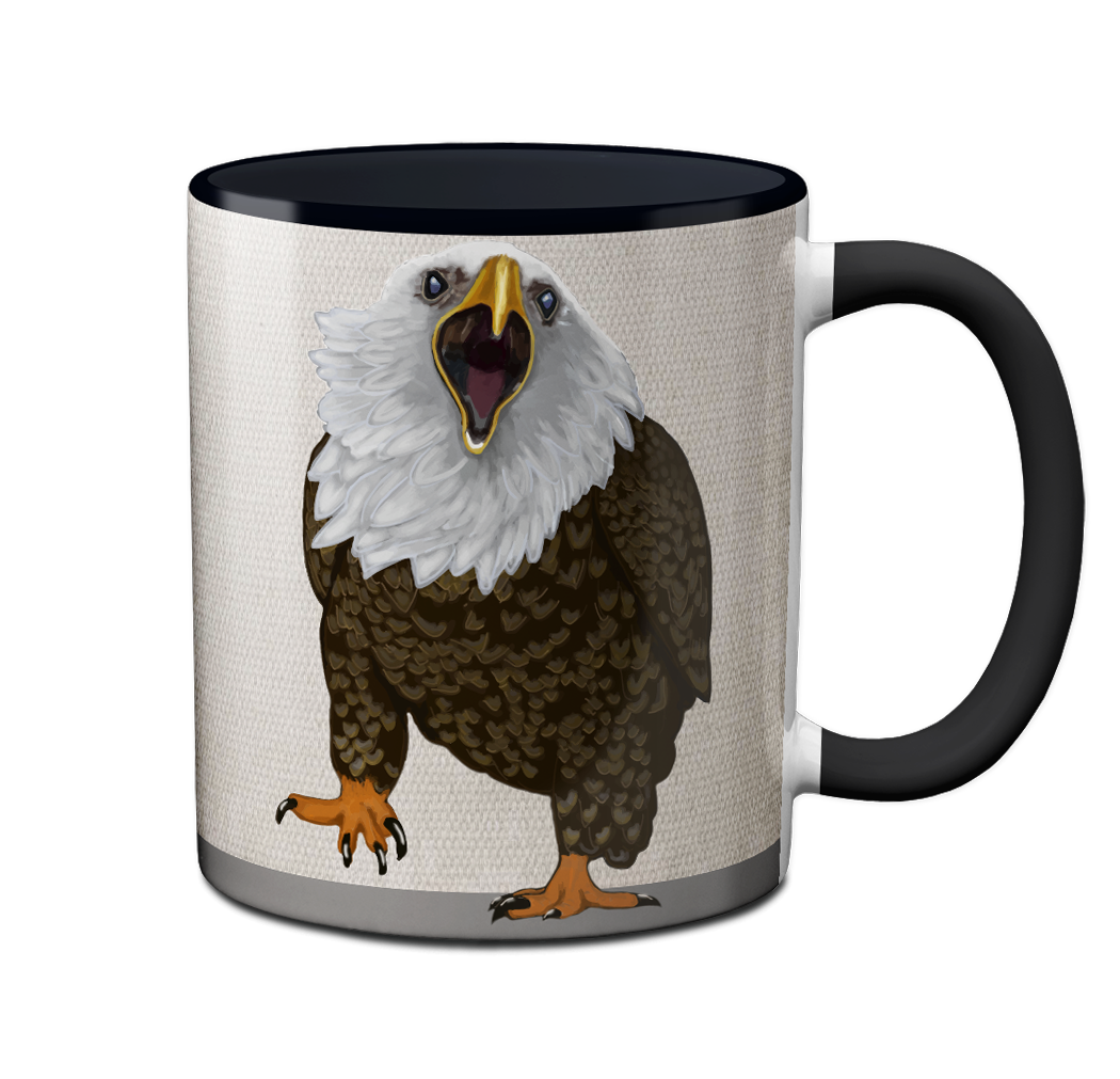Eagle Coffee Now Mug by Pithitude