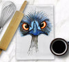 Emu Ostrich Dish Towel