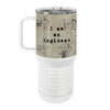 Engineer Funny 20oz Tall Insulated Stainless Steel Tumbler with Slider Lid