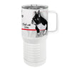 Farting Boston Terriers 20oz Tall Insulated Stainless Steel Tumbler with Slider Lid