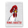 Fowl Mouth Flour Sack Dish Towel
