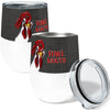 Fowl Mouth 12oz Insulated Stainless Steel Tumbler with Clear Lid