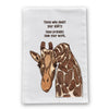 Giraffe Ability Flour Sack Dish Towel