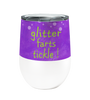 Unicorn Glitter Farts 12oz Stemless Insulated Stainless Steel Tumbler