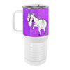 Glitter Farts Unicorn 20oz Tall Insulated Stainless Steel Tumbler with Slider Lid