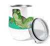 Happy Face Turtle 12oz Stemless Insulated Stainless Steel Tumbler