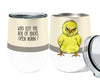 Idiot Box Chick 12oz Stemless Insulated Stainless Steel Tumbler