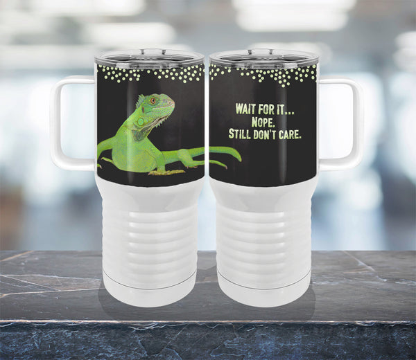 Iguana Care 20oz Tall Insulated Stainless Steel Tumbler with Slider Lid