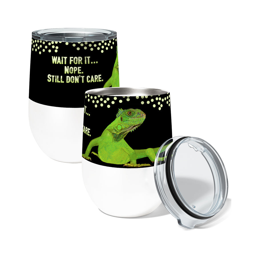Iguana Care 12oz Stemless Insulated Stainless Steel Tumbler