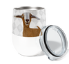 Inappropriate Goat 12oz Stemless Insulated Stainless Steel Tumbler with Clear Lid