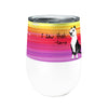 Karma Boston Terrier 12oz Stemless Insulated Stainless Steel Tumbler