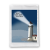 Lighthouse Ship Flour Sack Dish Towel